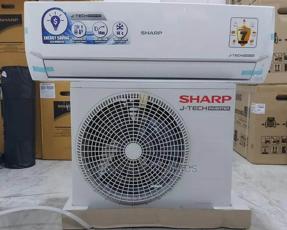 Brand New SHARP 1.5HP Split Unit Air Condition/% Copper/