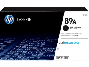 HP 89A Black Original Laserjet Toner Cartridge, CF289A