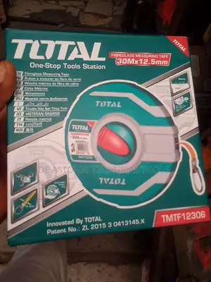 Total 30m Fibreglass Measuring Tape