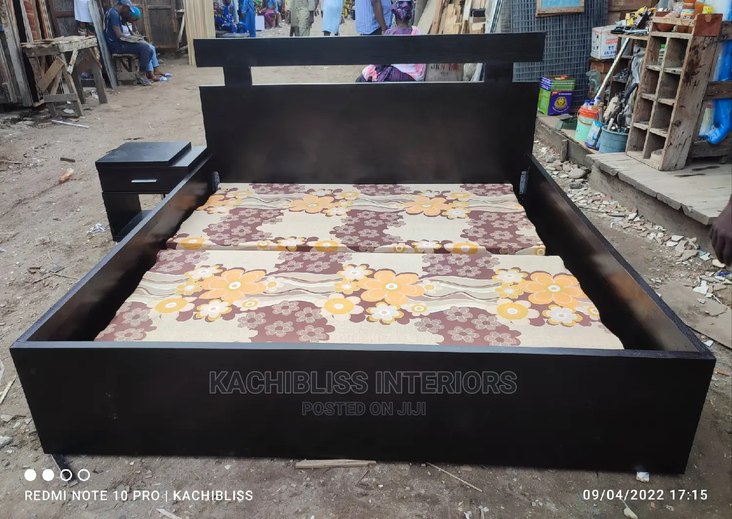 6*6ft Modern HDF Bedframe