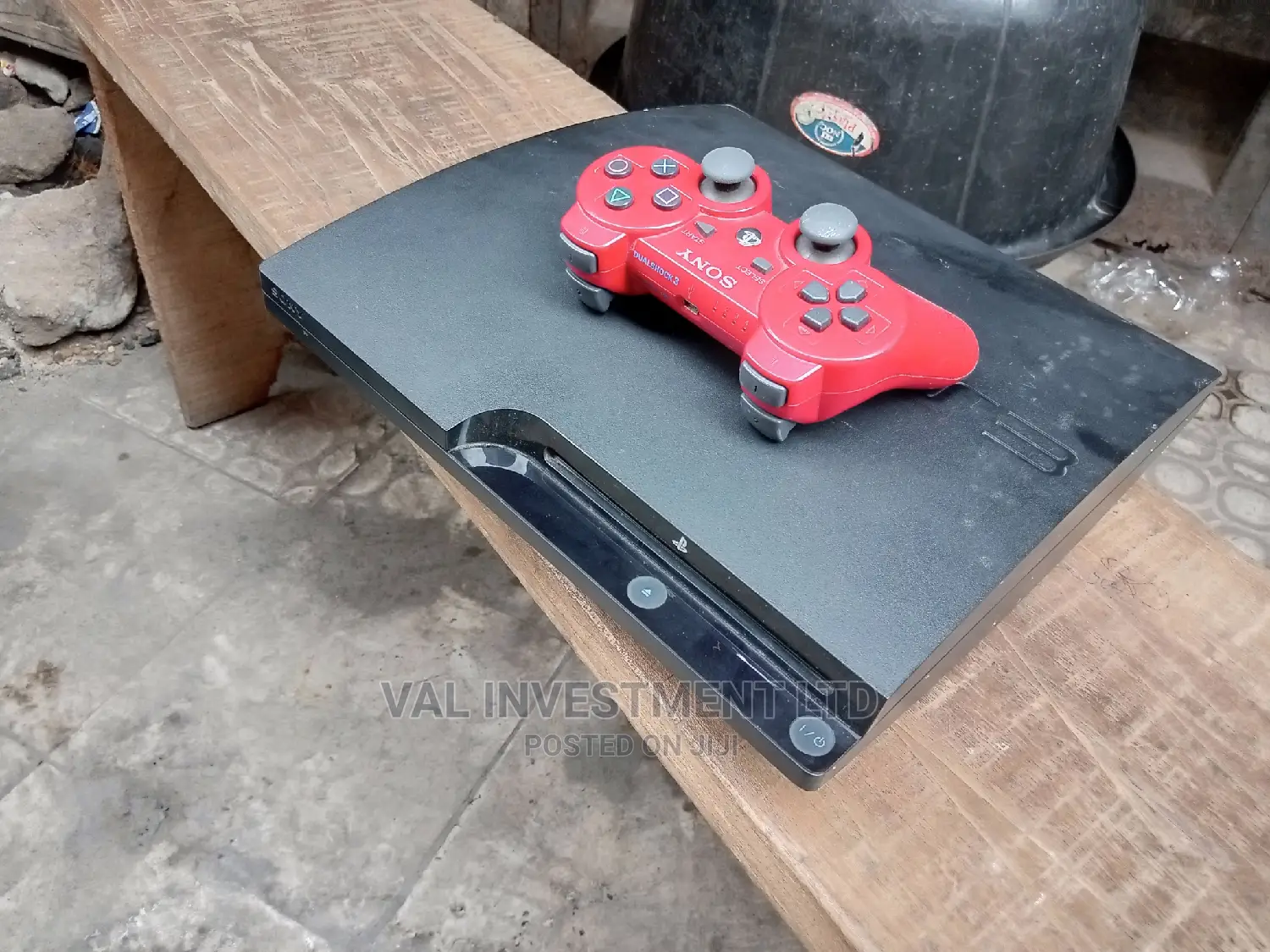 Slim Ps3 Console With Downloaded Games