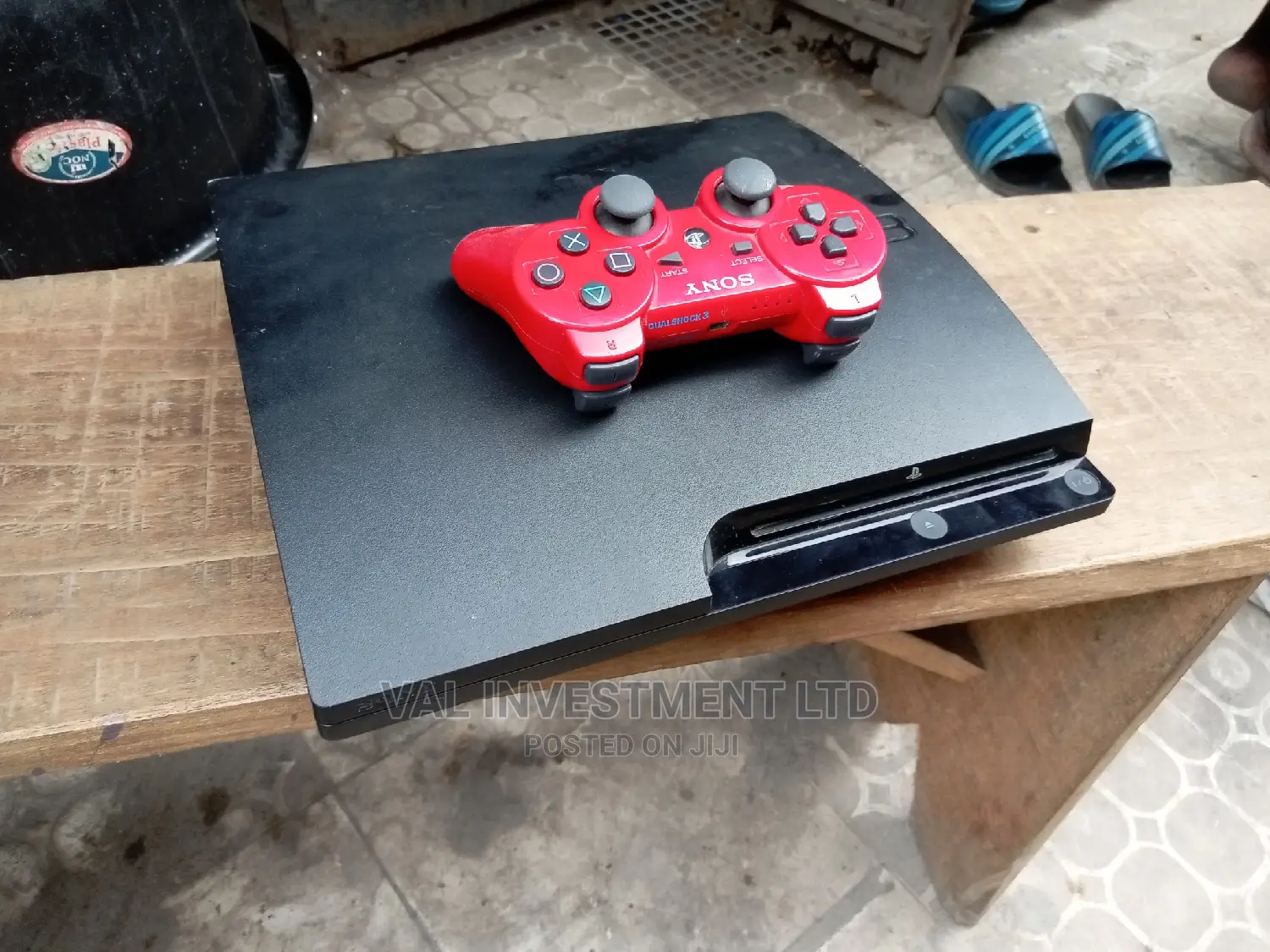 Slim Ps3 Console With Downloaded Games