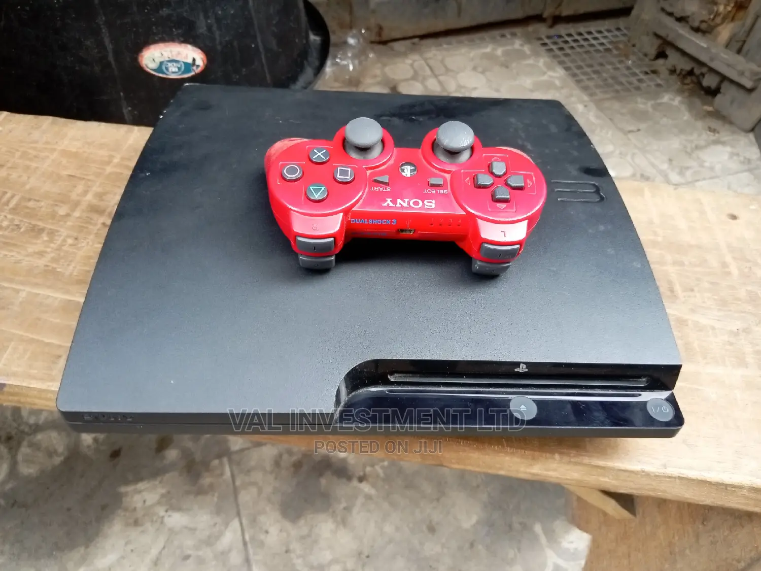 Slim Ps3 Console With Downloaded Games