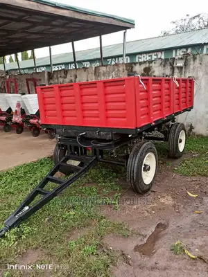 Plough Harrow Ridger And Tipping Trailer