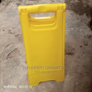 Plain Caution Sign