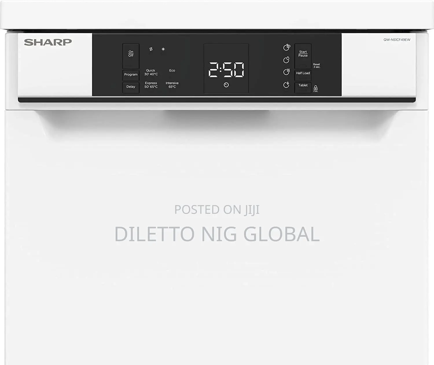 Sharp Slimline, 45cm Freestanding, Dishwasher