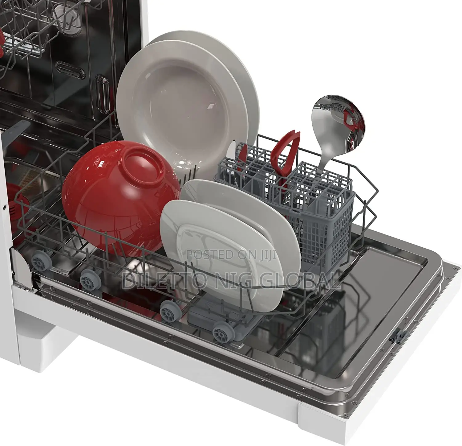 Sharp Slimline, 45cm Freestanding, Dishwasher