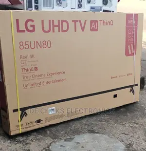 Brand New LG 85"Inches Smart Internet Uhd Tv(Bluetooth)