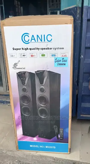 Canic Bass Blast Bluetooth Sound System(2500 Watts Rms)