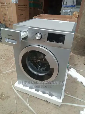 Brand New HISENSE 8KG Washing Machine Automatic/Silva Colour