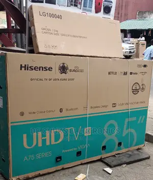 Hisense 85''smart UHD TV+Bluetooth,Netflix,Youtube DSTV