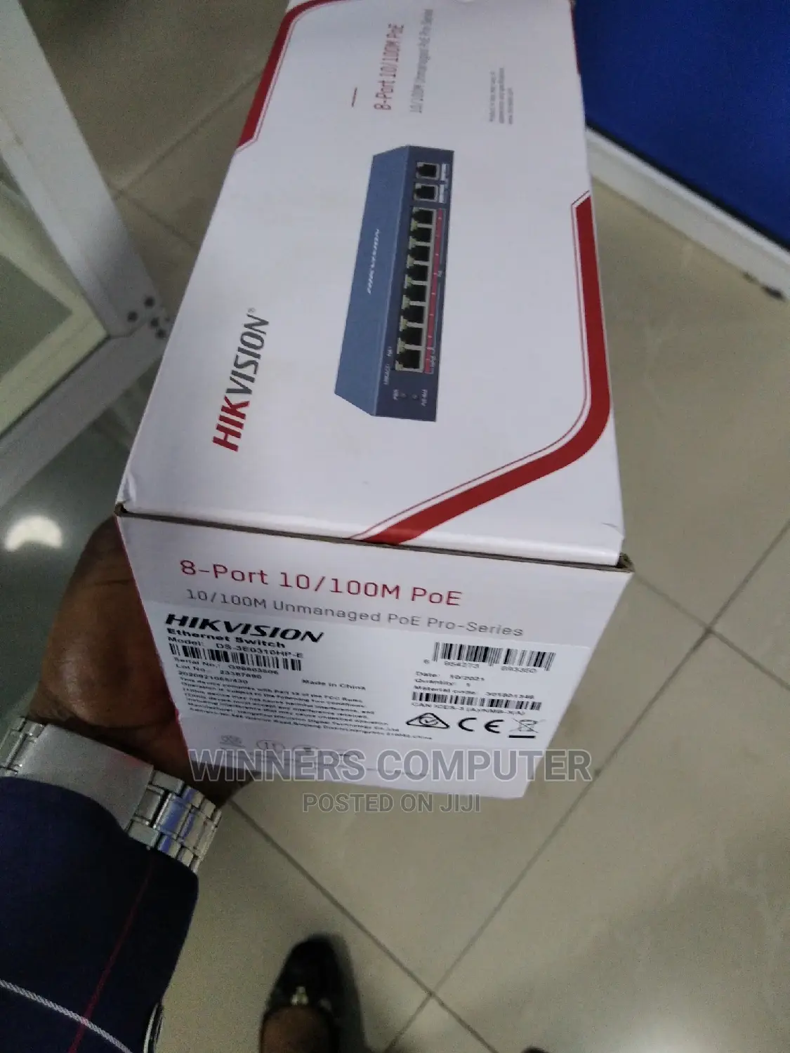 Hikvision 8port POE Switch
