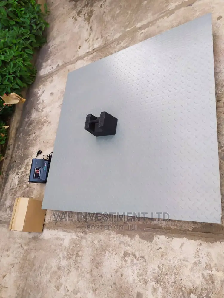 1meter by 1meter Electronics Floor Scale 1000kg