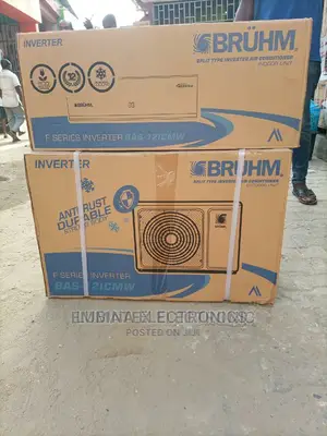 Brand New BRUHM 1.5HP Split Unit Ac/100% Full Copper/