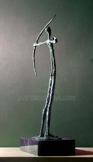 Original Metal Table-Top Sculpture