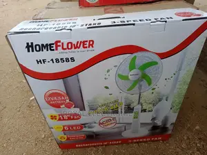 Brand New Homeflower Rechargeable Fan(Hf-18585)
