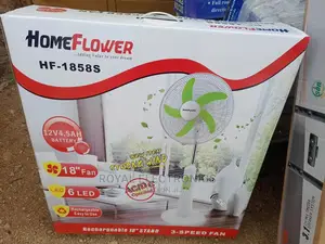 Brand New Homeflower Rechargeable Fan(Hf-18585)