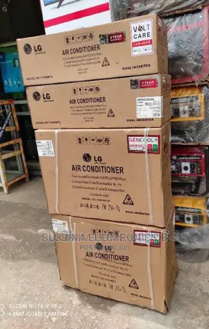 Brand New LG 1.5HP GENCOOL Dual INVERTER Split Unit Ac(Coper