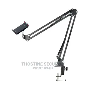 Microphone Suspension Boom Phone Holder Table Clamp