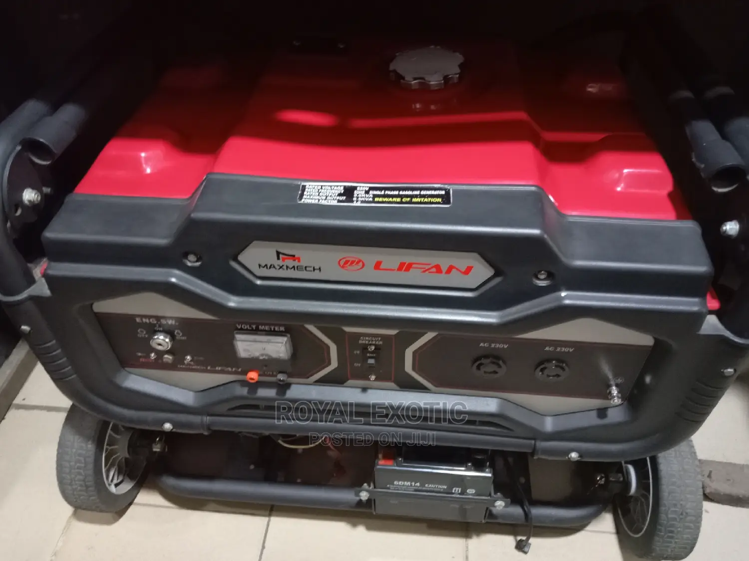 10kva Maxmech Generator 100% Copper With Key Starter
