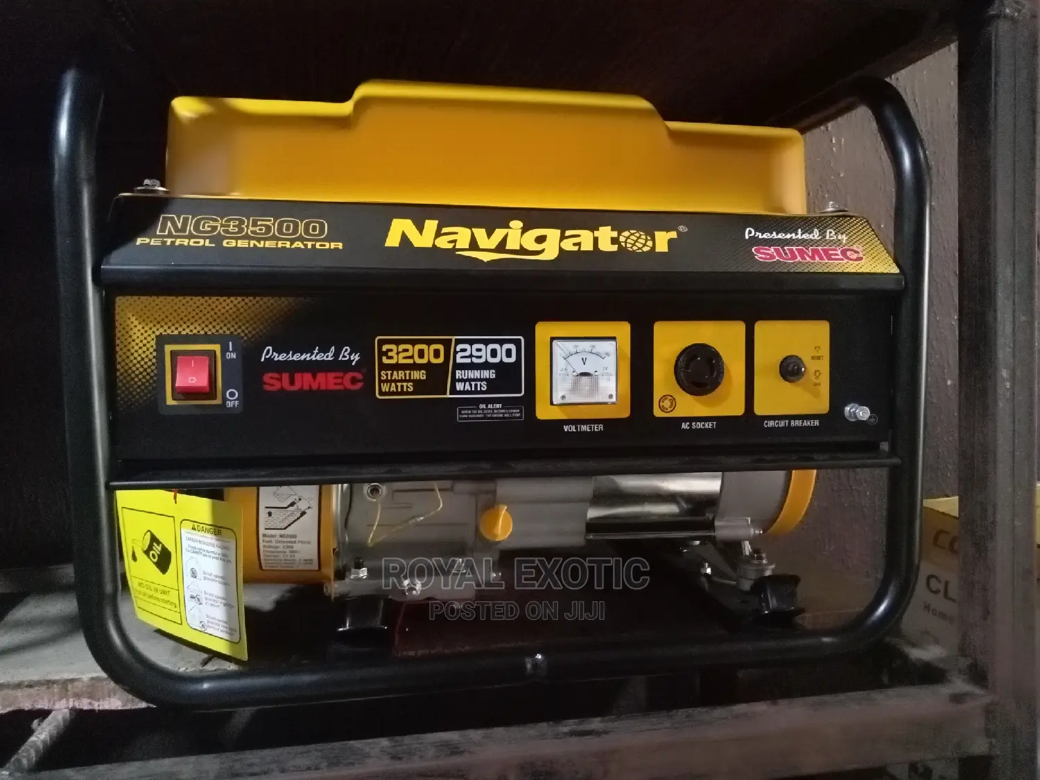 3.5 Navigator Generator With 100% Copper Manual