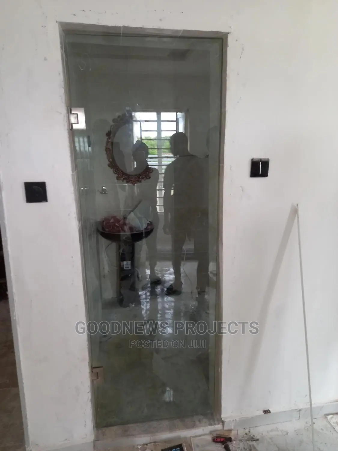 Toilet Glass Door
