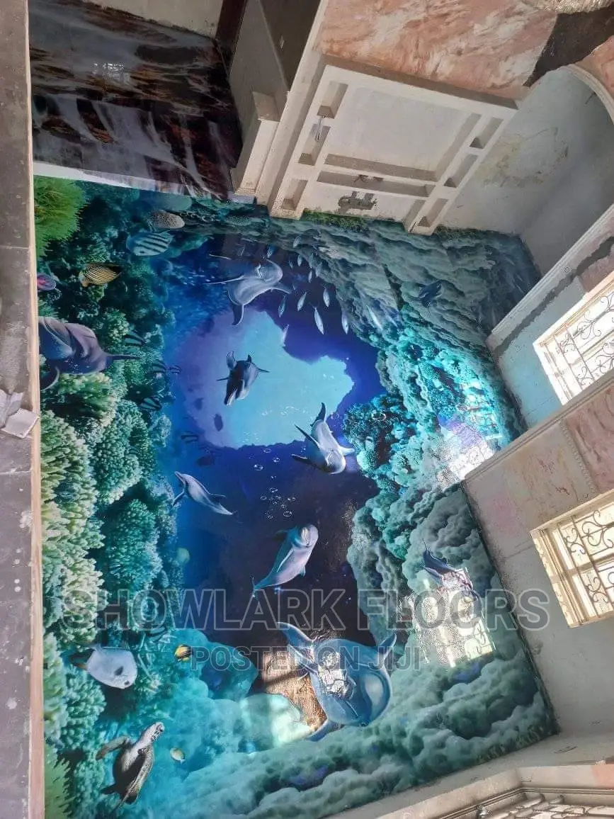 3D Graphics Epoxy Floor