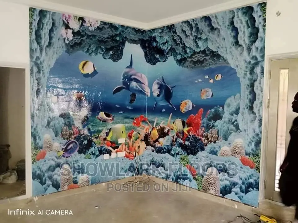 3D Graphics Epoxy Floor