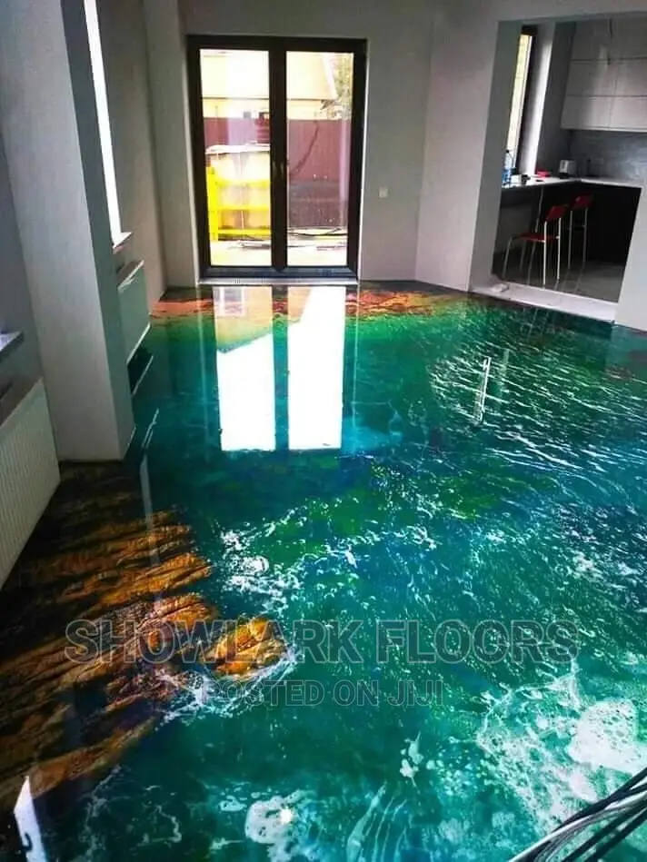 3D Graphics Epoxy Floor
