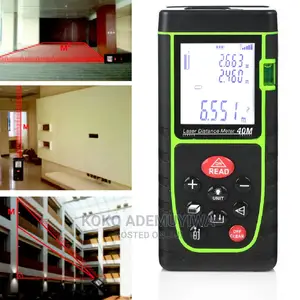 KDK Laser Distance Meter Rangefinder 40m Tape