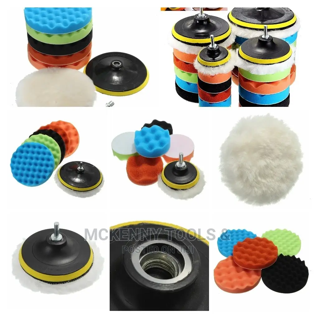 7inch Sponge Polishing Waxing Buffing Pads Kit Compound in Lagos Island