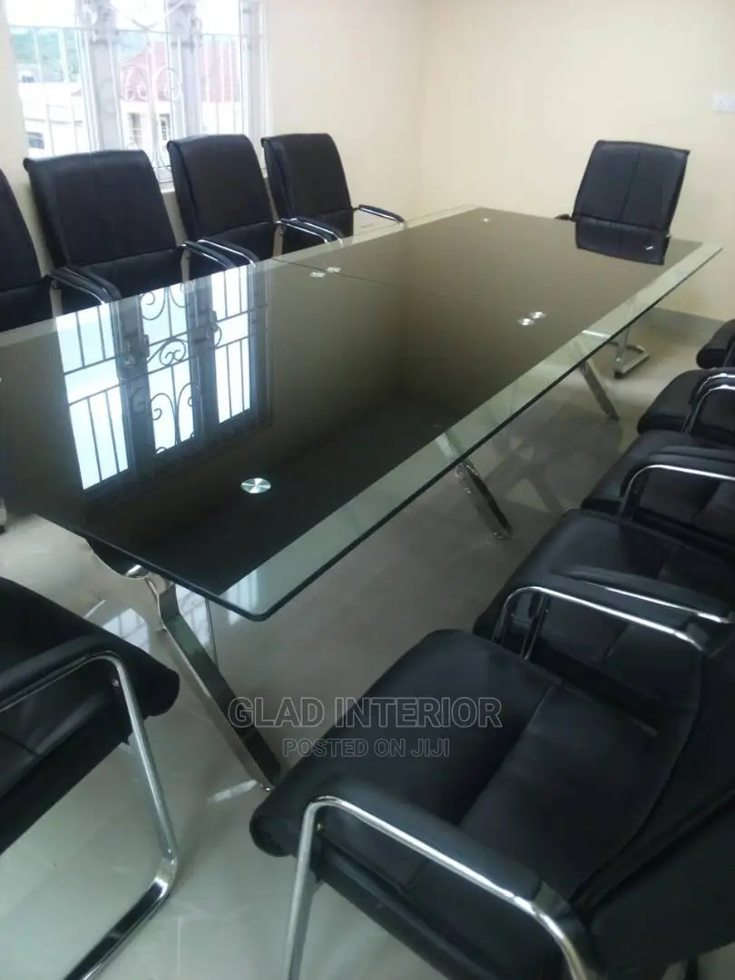 Glass Board Room Table