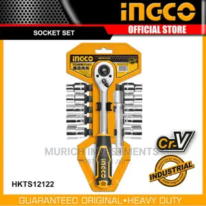 1/2” Socket Set Ingco HKTS12122 12pcs