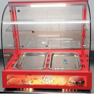 2 Plate Snacks Display Warmer