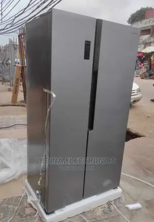 Brand New HISENSE(REF67WR)514L Side by Side Fridge/Silver/
