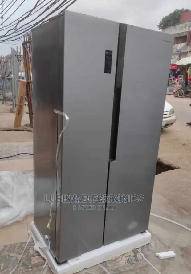 Brand New HISENSE(REF67WR)514L Side by Side Fridge/Silver/