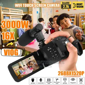 2. HD Digital 3000W Wifi Touchsreen Dv Video Camera