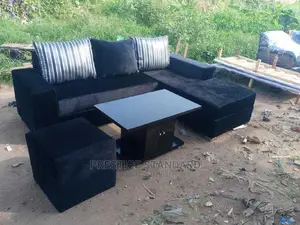 A Standard L Shape and Center Table
