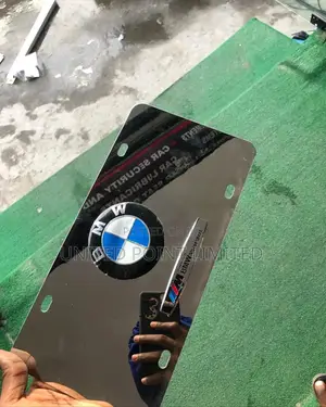 Stainless Plate Number for BMW