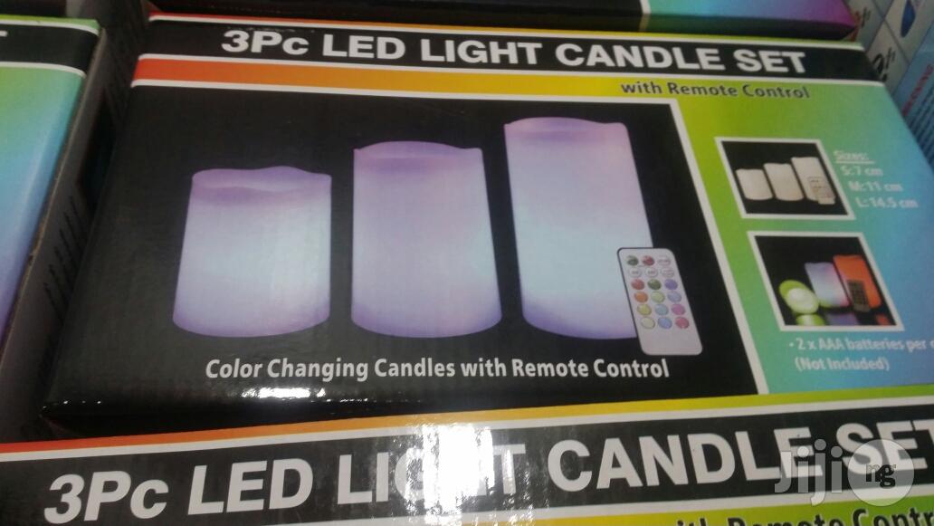 3pcs Led Candle Light With Battery