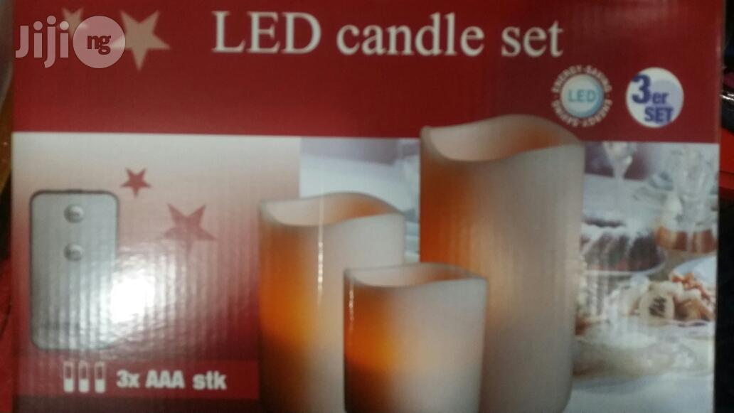 3pcs Led Candle Light With Battery