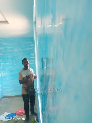 Stucco Glass Painting
