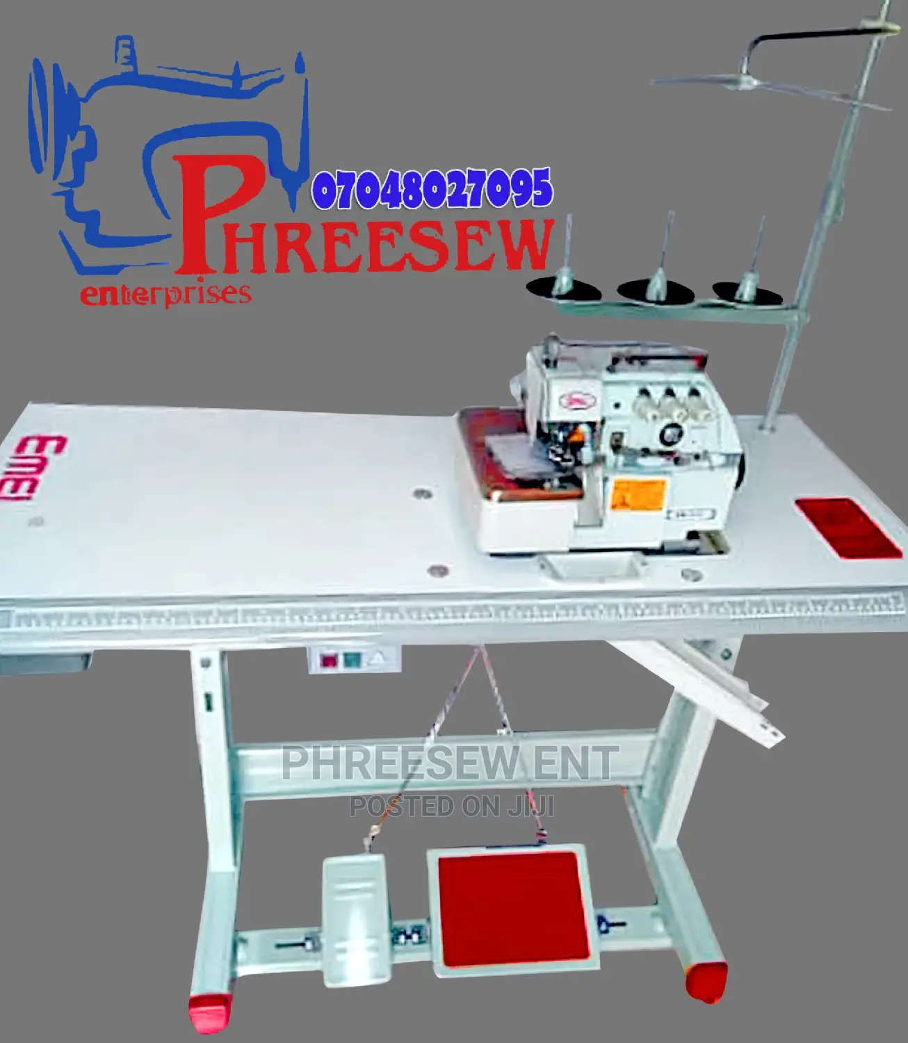 Emel Overlock (SERVO MOTOR). Model Em737