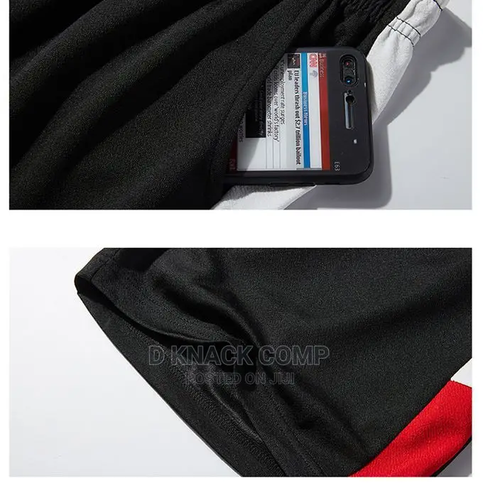 2-piece T-shirt And Short-black