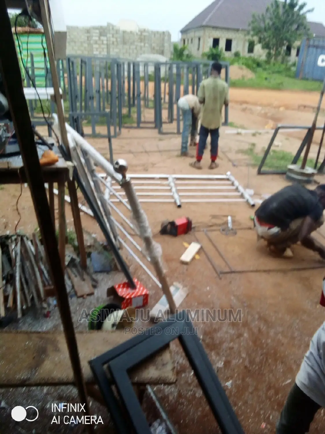 Aluminum With Handrails Fabricating