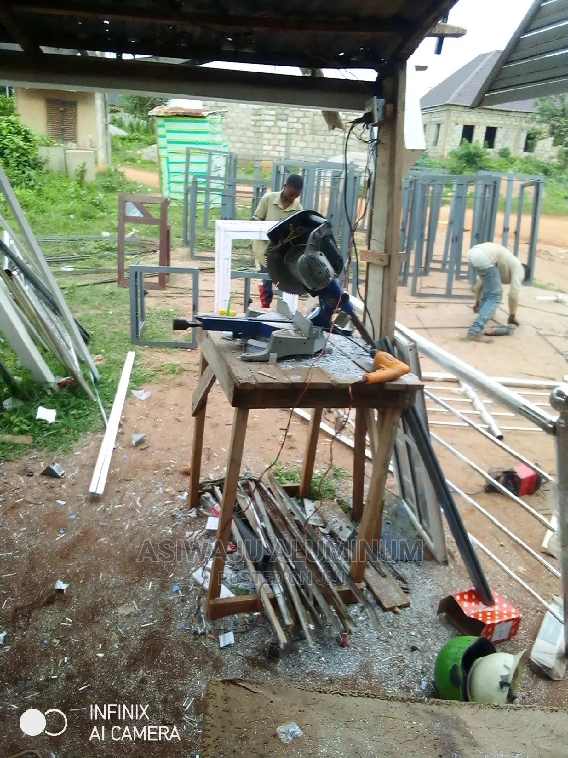 Aluminum With Handrails Fabricating