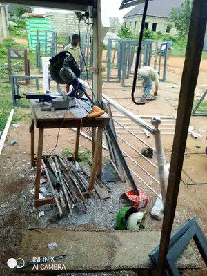 Aluminum With Handrails Fabricating