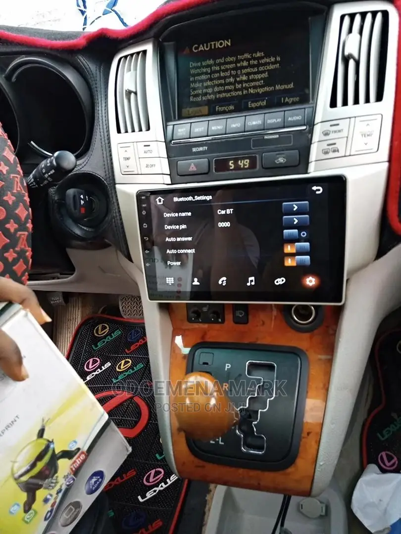 Rx 330/350/Lexus Android Navigation System With Camera USB