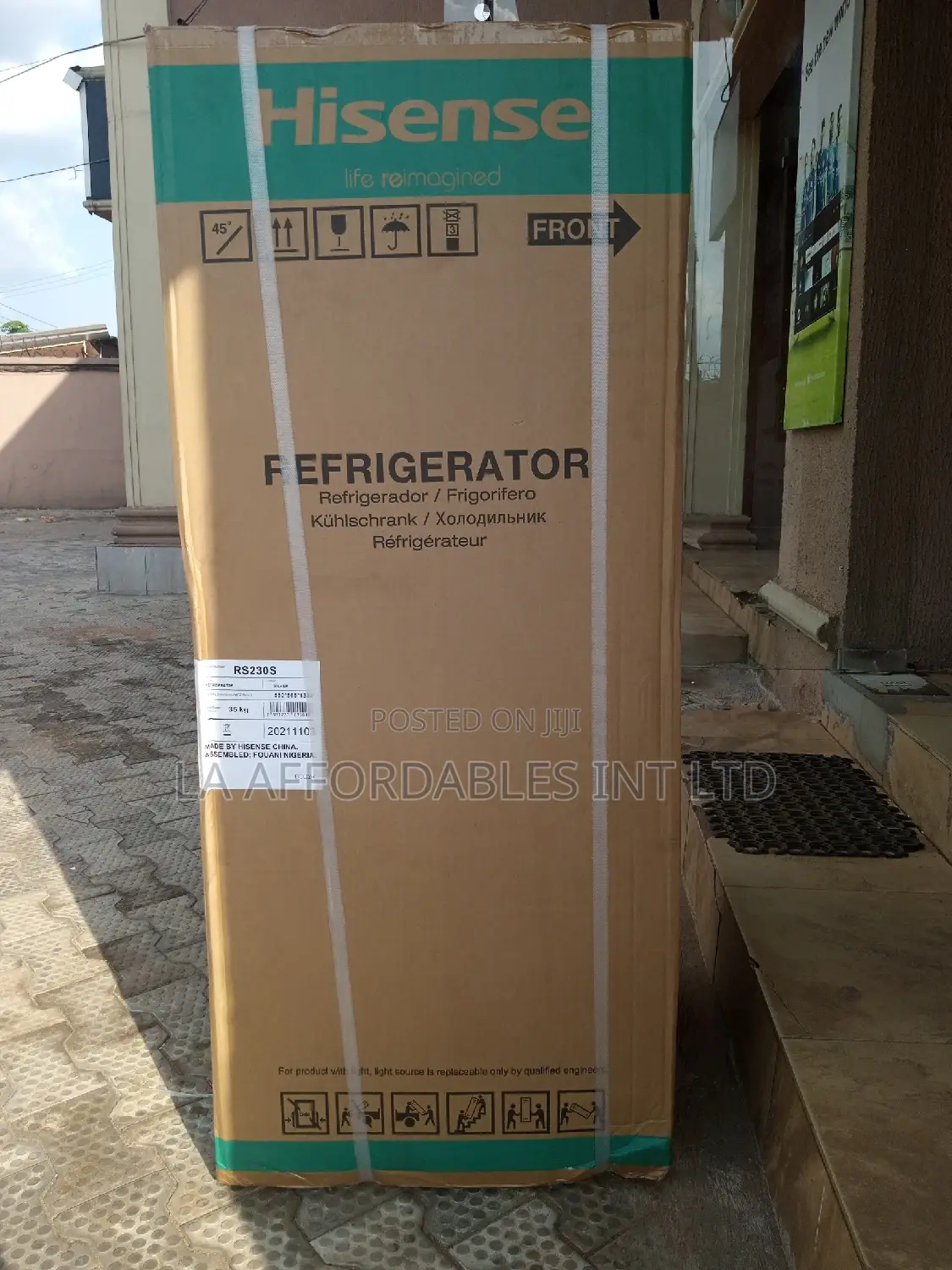 Hisense Refrigerator- Rs230s