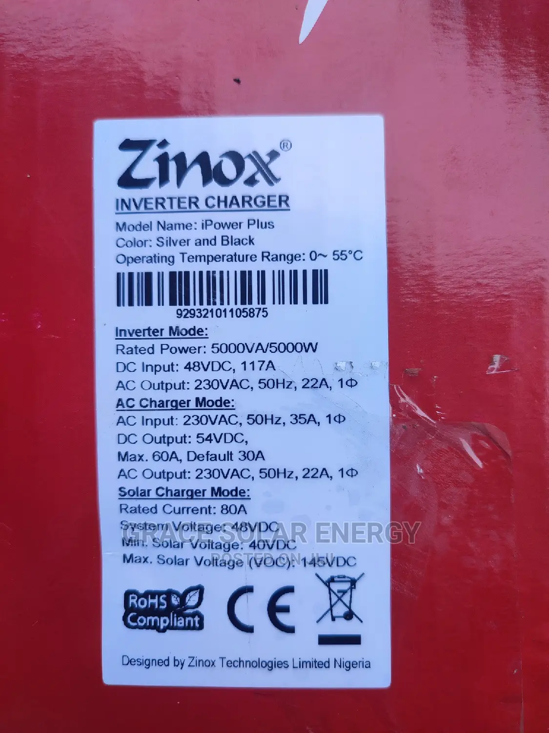 5kva Ipower Hybrid Inverter